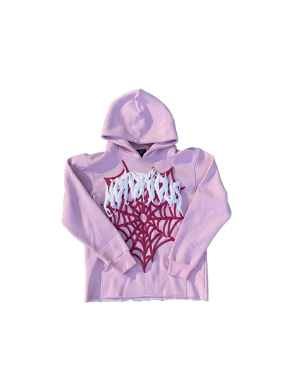 "Never Caught In Love" Hoodie - Pink