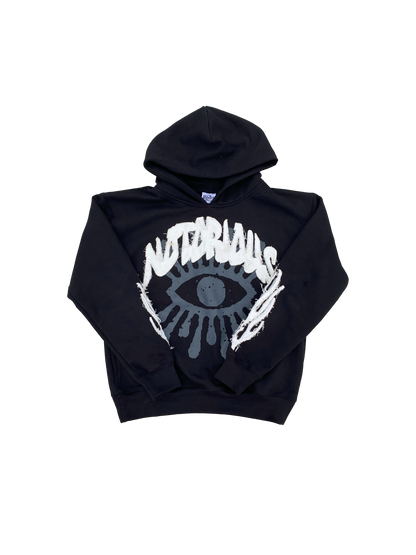 "Deceitful Eyes Kill" Hoodie - Black