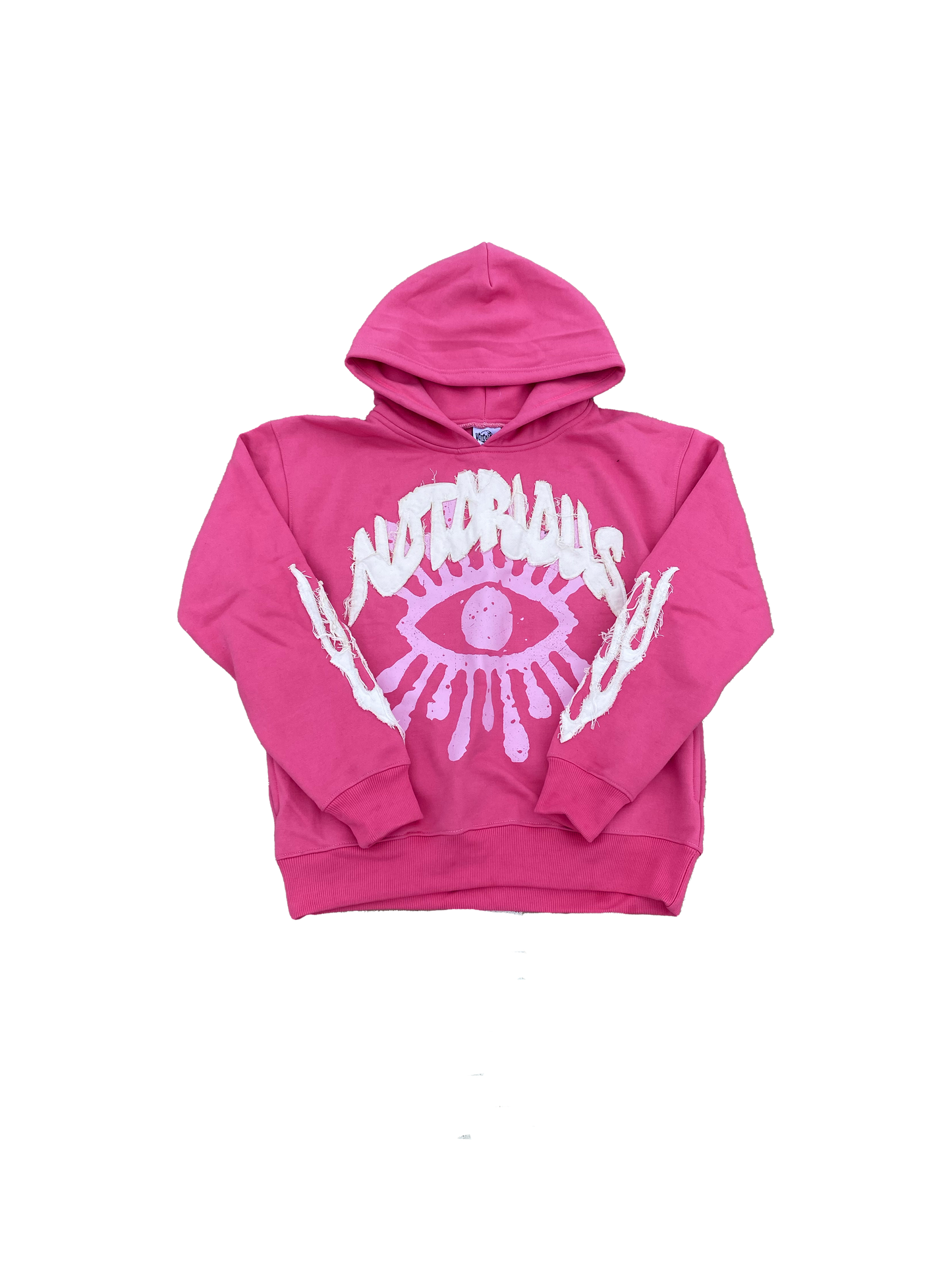 "Deceitful Eyes Kill" Hoodie - Pink